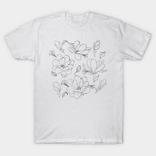 Magnolia Flowers T-Shirt